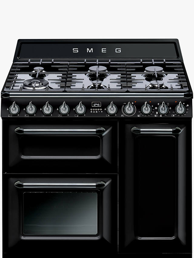 Buy Smeg Victoria Dual Fuel Range Cooker, 90cm Wide Online at johnlewis.com