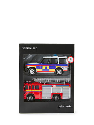 John Lewis & Partners Emergency Vehicles Set