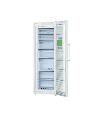Bosch GSN33VW30G Tall Freezer, A++ Energy Rating, 60cm Wide, White