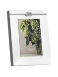 Vera Wang Infinity Photo Frame, 4 x 6" (10 x 15cm), Silver