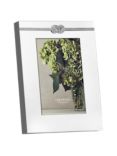 Vera Wang for Wedgwood Infinity Photo Frame, 4 x 6" (10 x 15cm), Silver