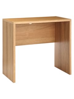 John Lewis Abacus Small Desk, FSC-Certified, Oak