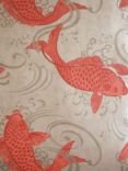 Osborne & Little Derwent Wallpaper, Coral, W5796-03