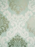Osborne & Little Radnor Wallpaper, Aqua, W5795-06