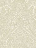 Osborne & Little Vaujours Wallpaper, Linen / White, W6014-05