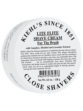 Kiehl's Lite Flight Shave Cream, 128g