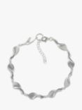 Nina B Sterling Silver Swirls Bracelet