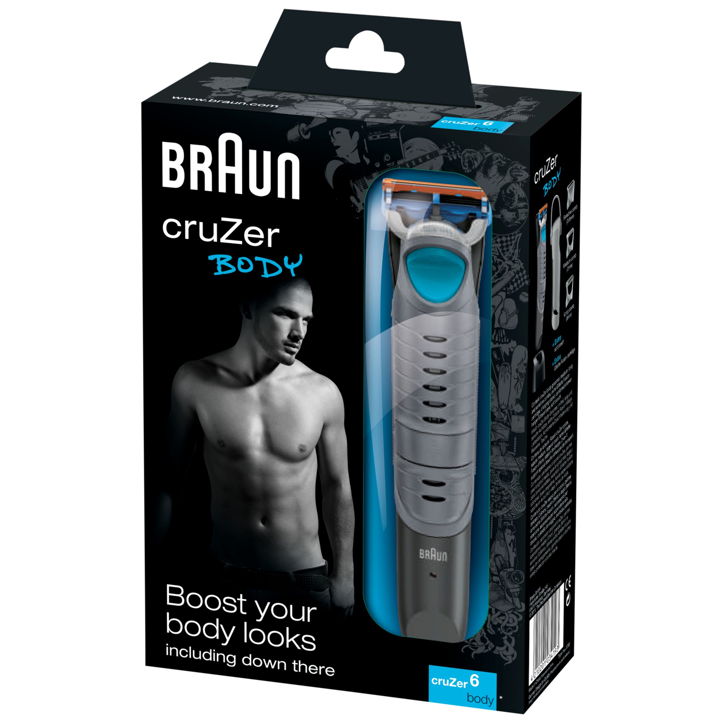 braun cruzer6 body trimmer
