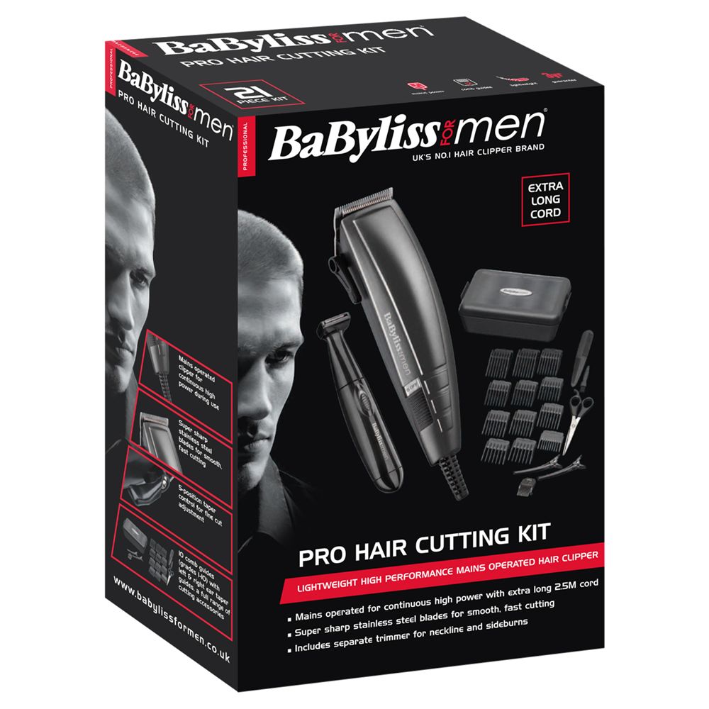 babyliss pro hair cutting kit for men