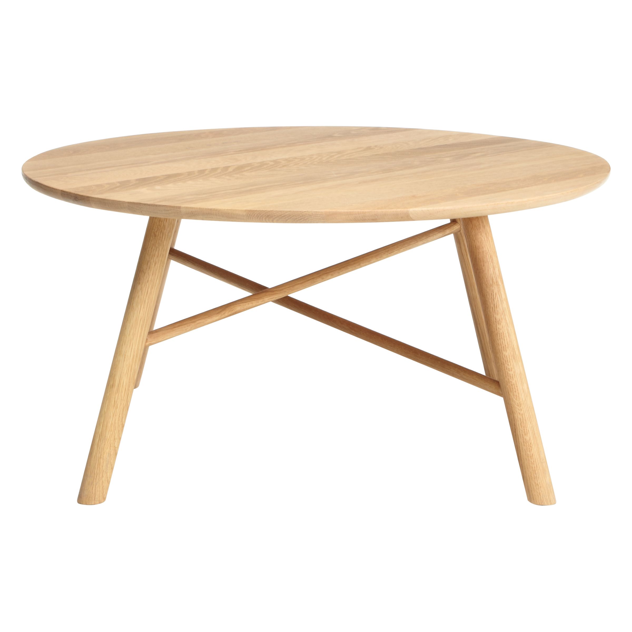 Says Who for John Lewis Why Wood Coffee Table, Oak at John Lewis & Partners