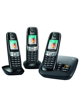 Gigaset C620A Digital Telephone and Answer Machine, Trio DECT