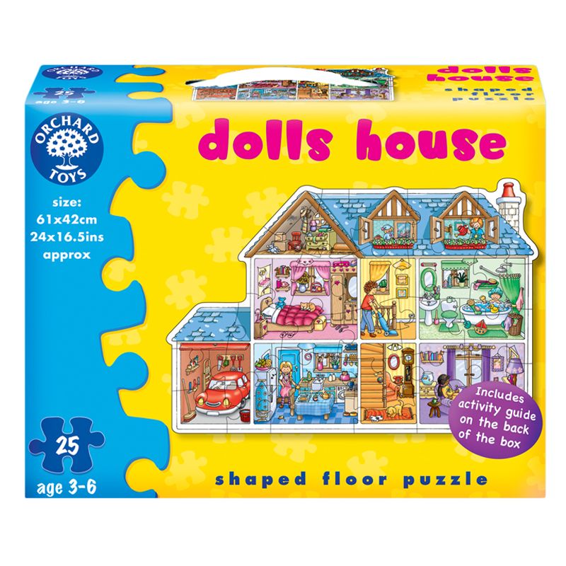 Orchard Toys Educational Games Dolls House Puzzle Game 