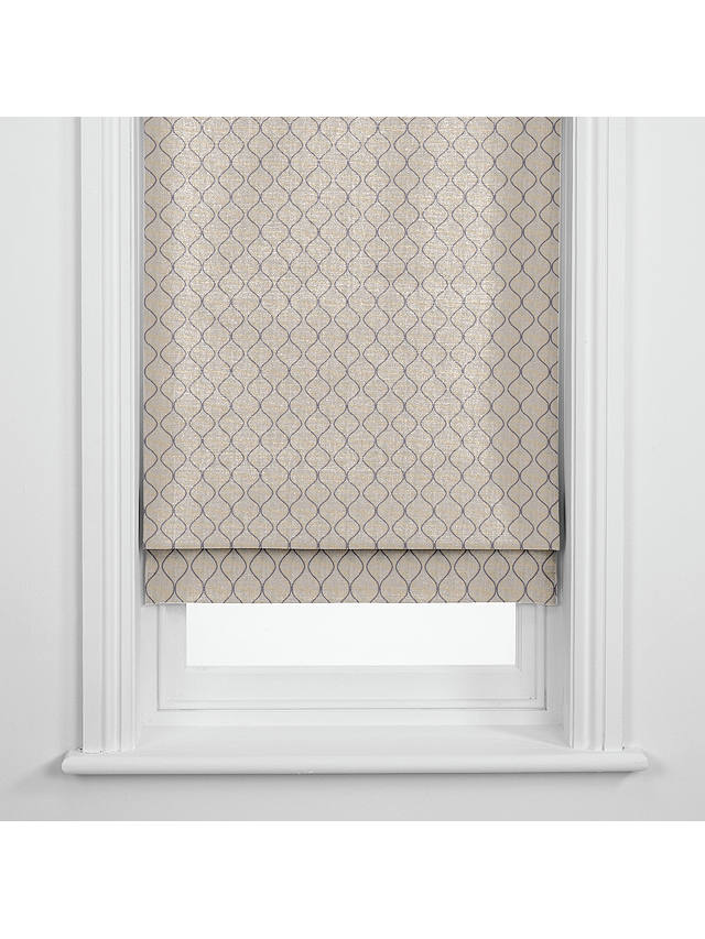 John Lewis & Partners Ellewood Knot Made to Measure Curtains, Denim