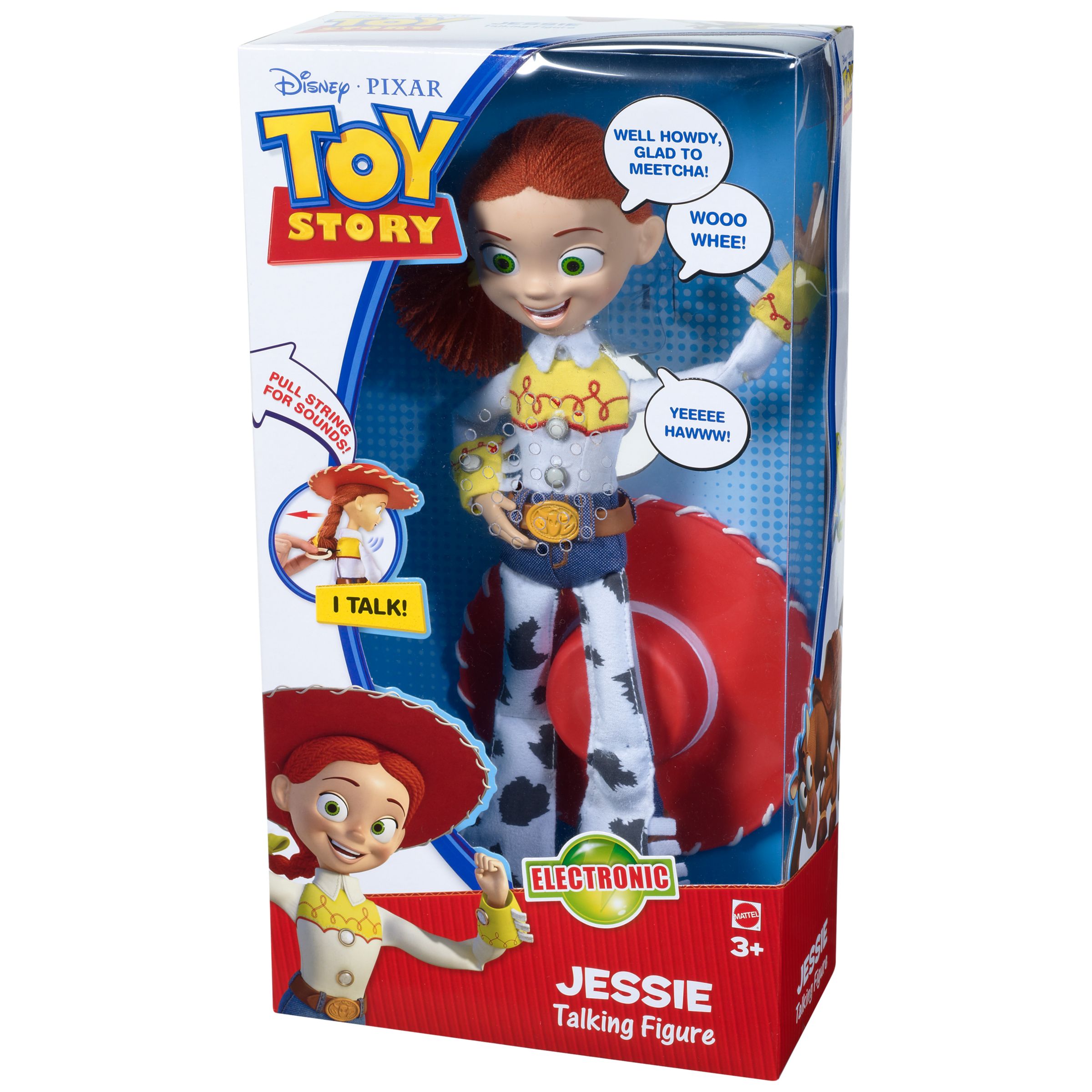 disney toy story talking jessie pull string doll