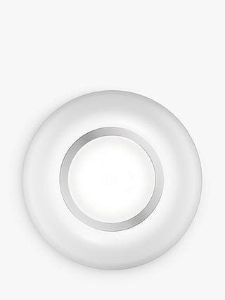 John Lewis & Partners Lambda Circle Surface/Recessed LED Light Kit, Pack of 2, White