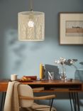 John Lewis & Partners Devon Easy-to-Fit Small Ceiling Shade
