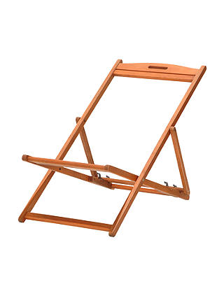 House by John Lewis Deck Chair Frame at John Lewis & Partners