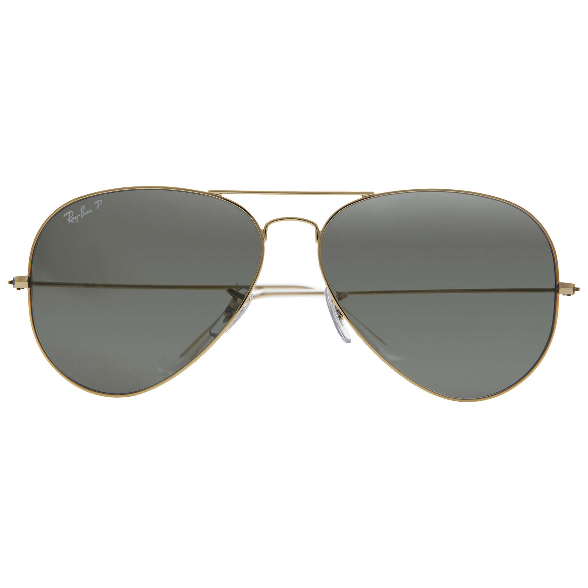 Buy Ray-Ban RB3025 Aviator Sunglasses, Gold/Grey Online at johnlewis.com