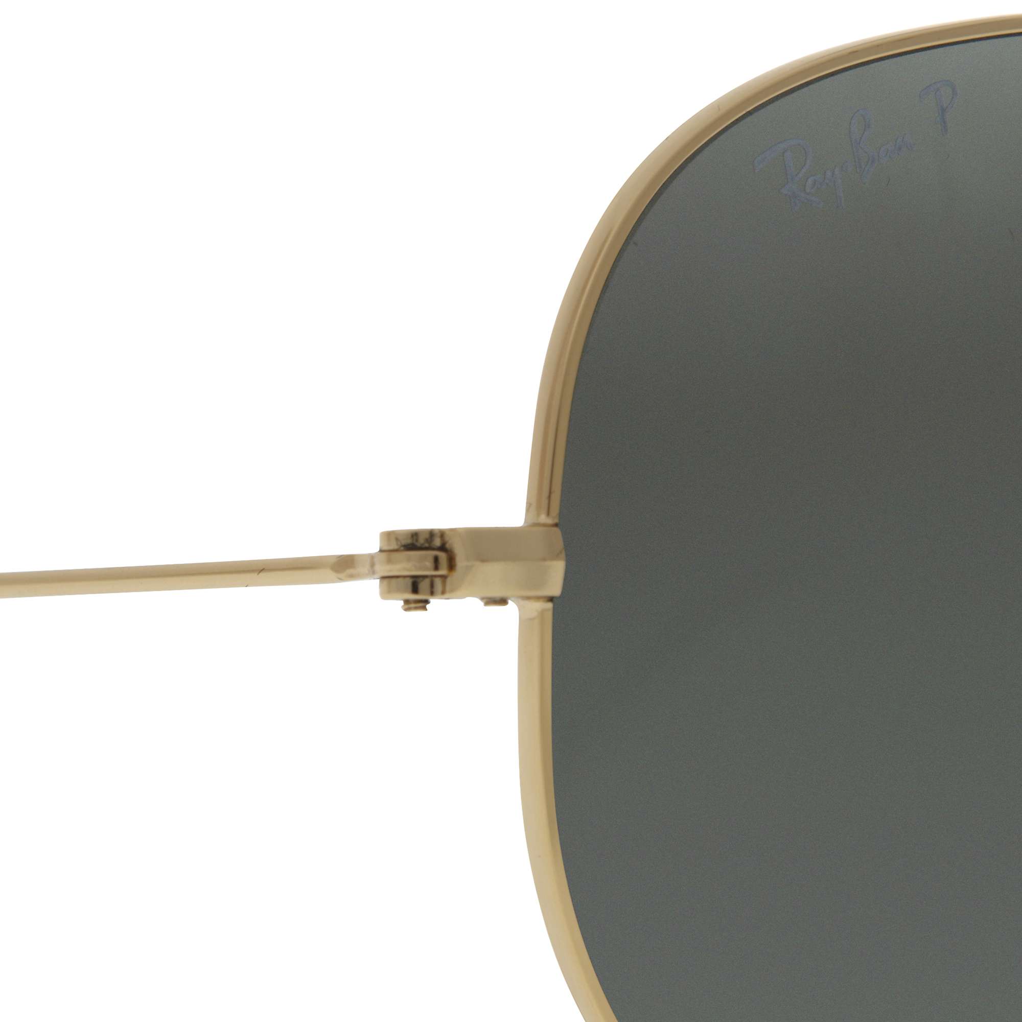 Buy Ray-Ban RB3025 Aviator Sunglasses, Gold/Grey Online at johnlewis.com