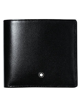 Montblanc Meisterstück 8 Card Horizontal Leather Wallet, Black