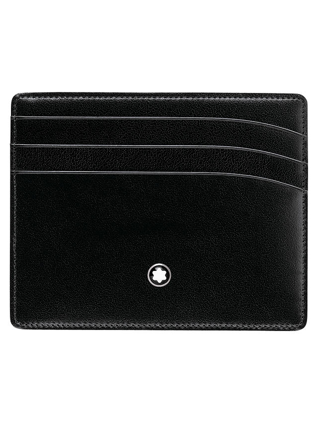Montblanc Meisterstück Leather 6 Card Wallet, Black