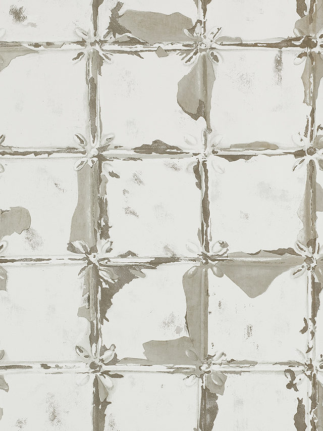 Harlequin Akoa Paste the Wall Wallpaper, Platinum, 110635
