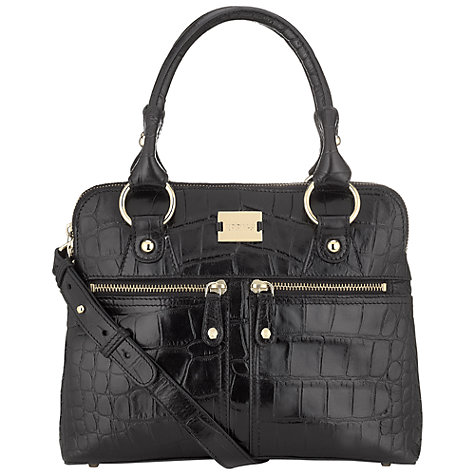 Buy Modalu Pippa Mini Leather Grab Bag | John Lewis