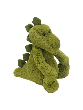 Jellycat Bashful Dinosaur Soft Toy, Medium