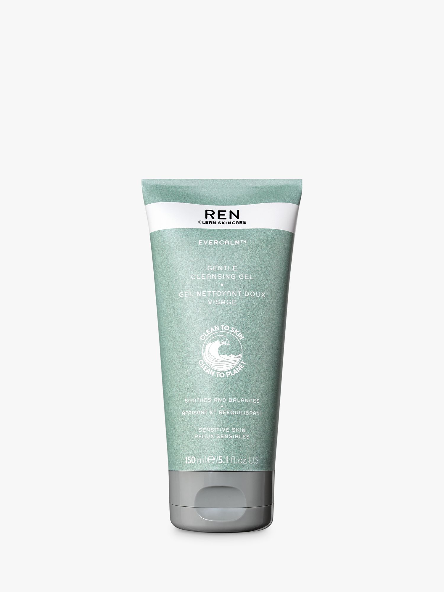 REN Clean Skincare Evercalm Gentle Cleansing Gel, 150ml 1