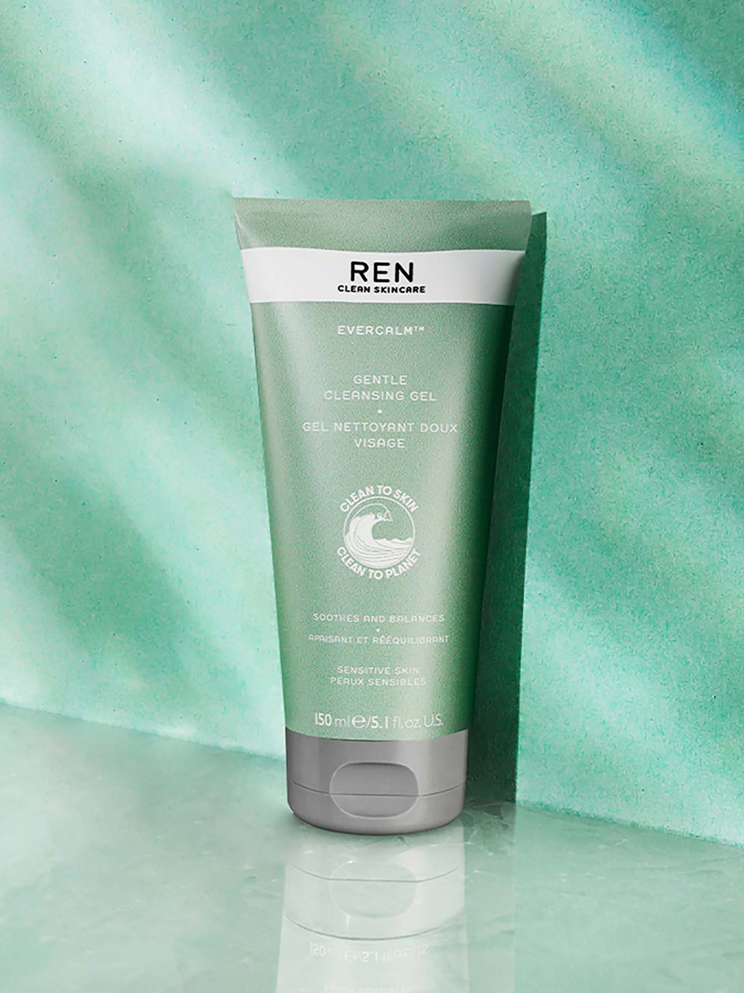 REN Clean Skincare Evercalm Gentle Cleansing Gel, 150ml 2