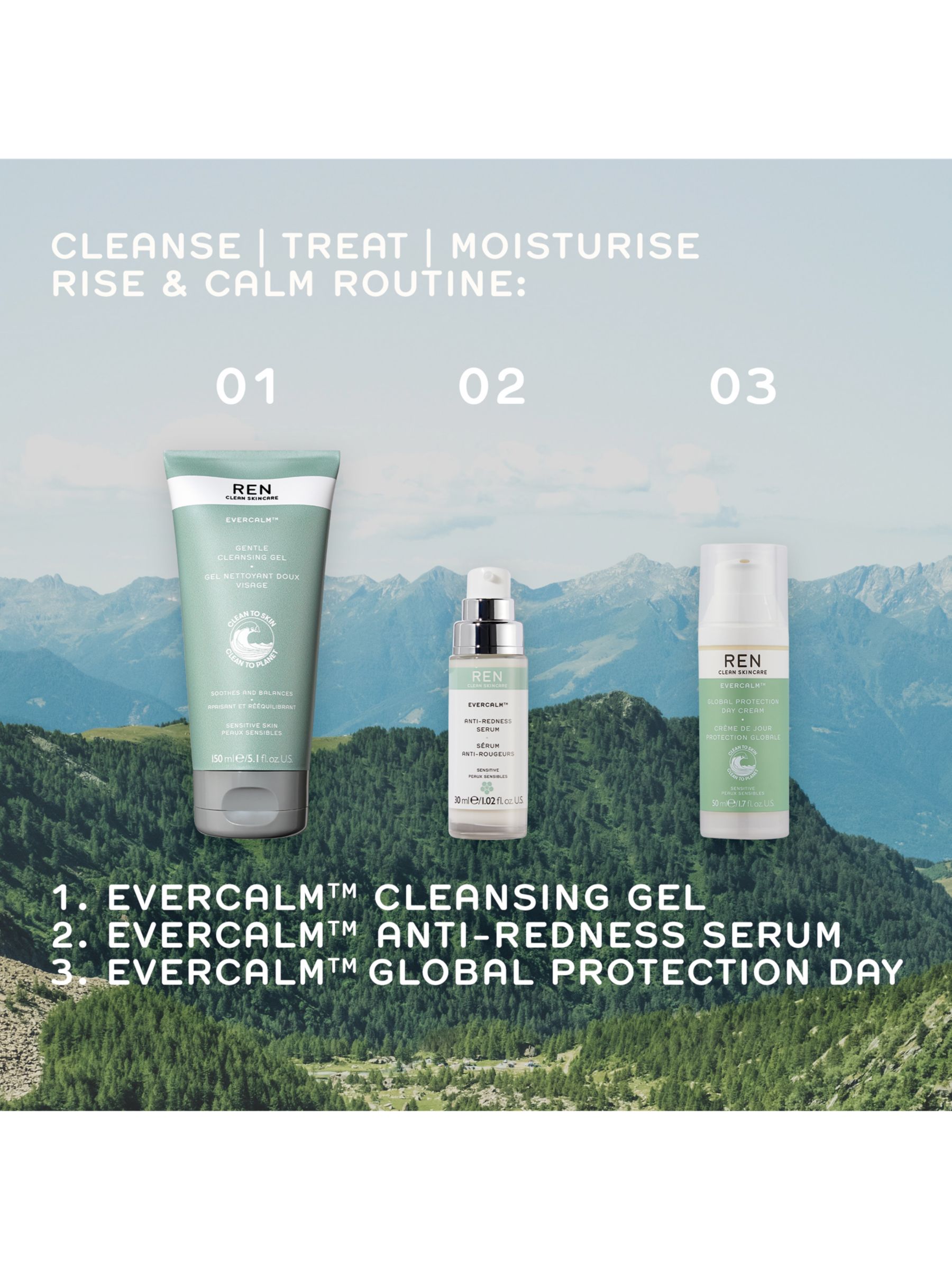 REN Clean Skincare Evercalm Gentle Cleansing Gel, 150ml 8
