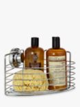 BlissHome Lock N Roll Corner Suction Shower Basket