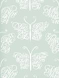 Mini Moderns Camberwell Beauty Wallpaper, Verdigris