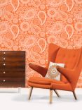 Mini Moderns Paisley Crescent Wallpaper