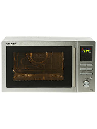Sharp R82STMA Microwave with Grill, Stainless Steel