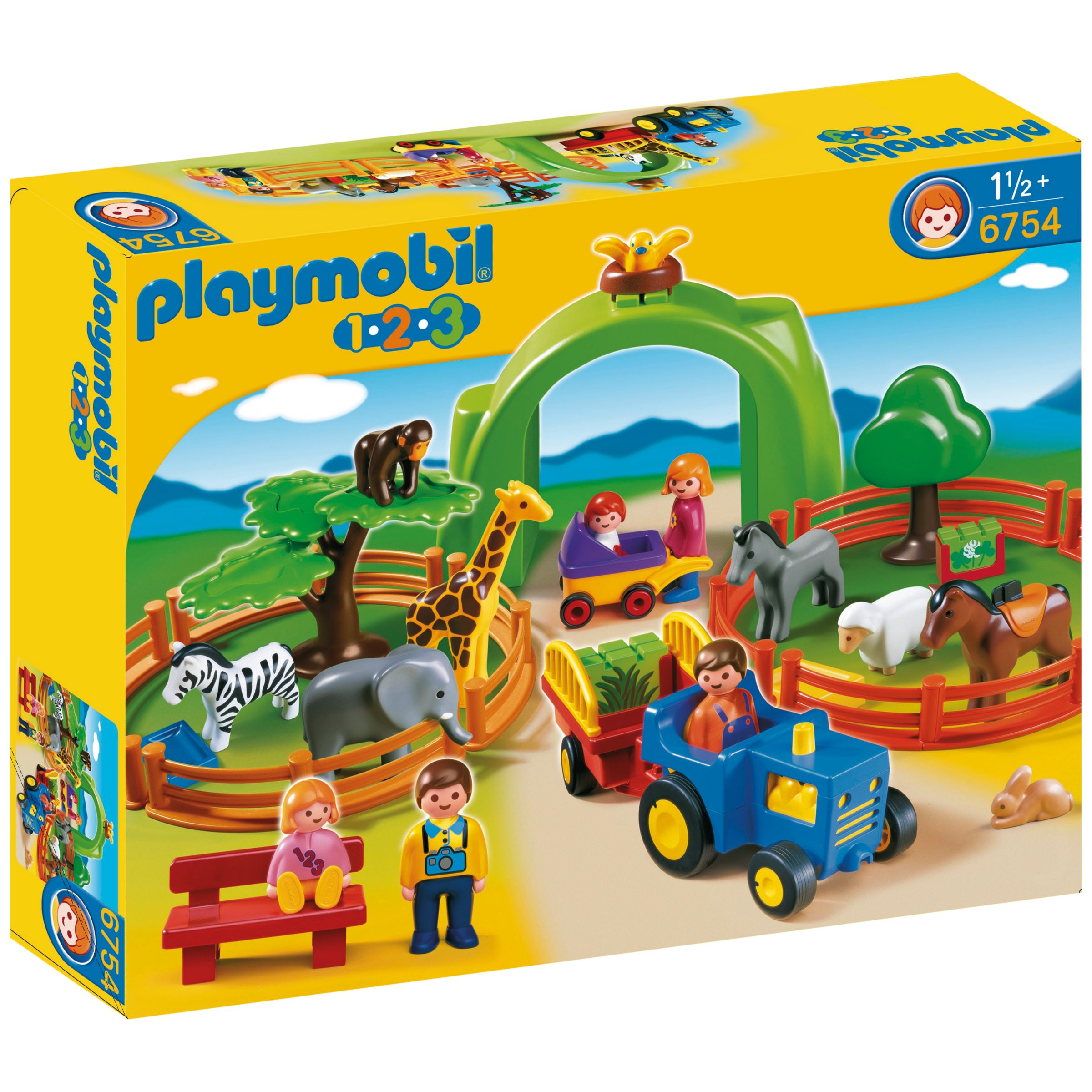 playmobil 123 large zoo