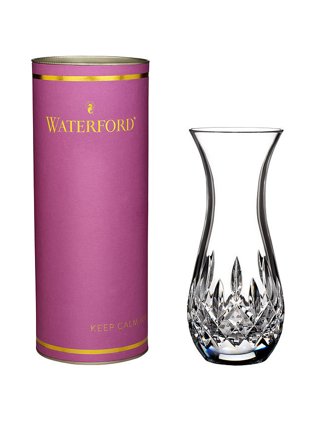 Waterford Crystal Giftology Lismore Cut Glass Sugar Bud Vase, H15.5cm, Clear