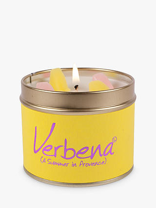Lily-flame Verbena Scented Tin Candle, 230g