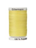 Gütermann creativ Extra Strong Thread, 100m, Yellow 327