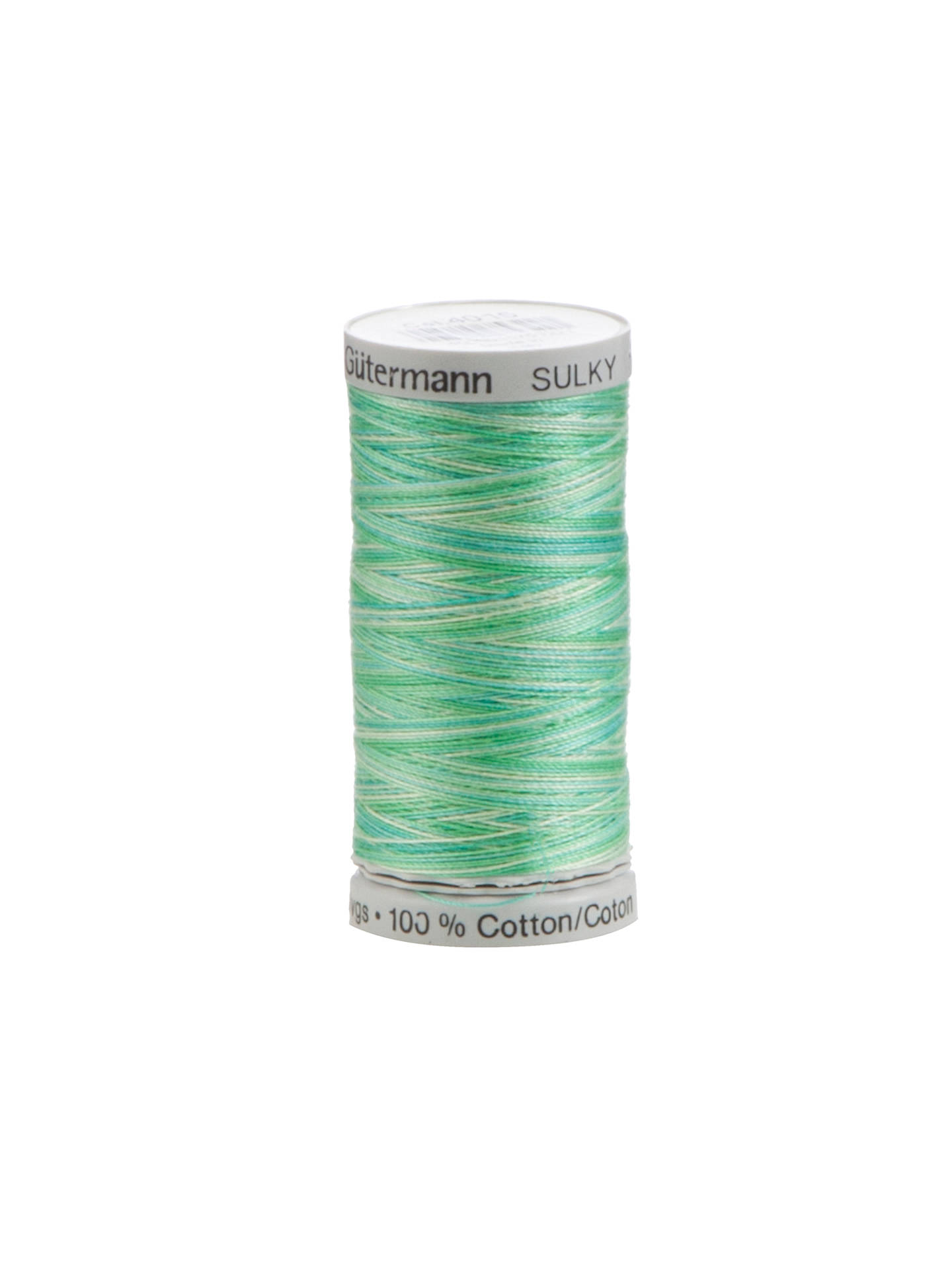 Cotton 30-Blue/Green Machine Emb Gutermann Thread Set 