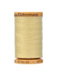 Gütermann creativ Natural Cotton C Ne 50 Thread, 400m, 828