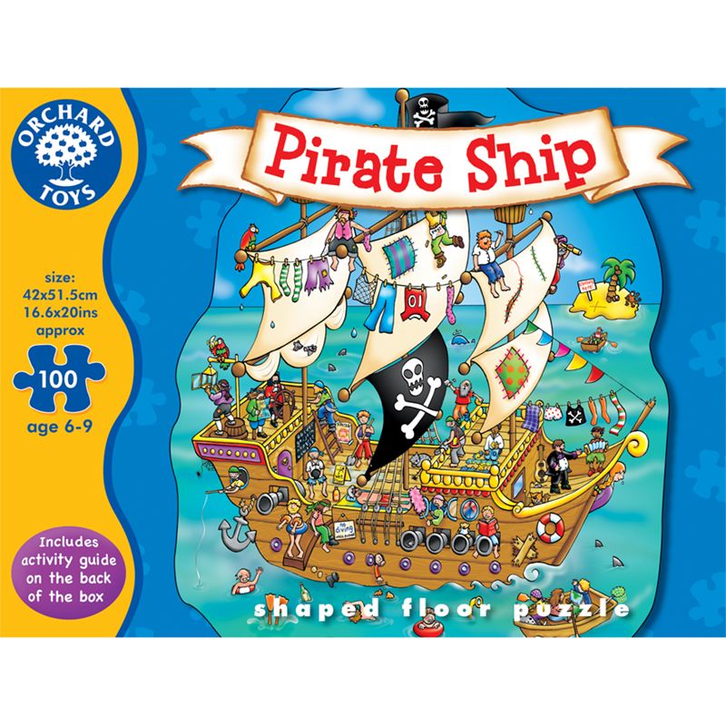 orchard toys pirate ship jigsaw puzzle