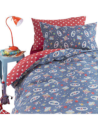 Cath Kidston Outer Space Single Duvet Cover And Pillowcase Set At