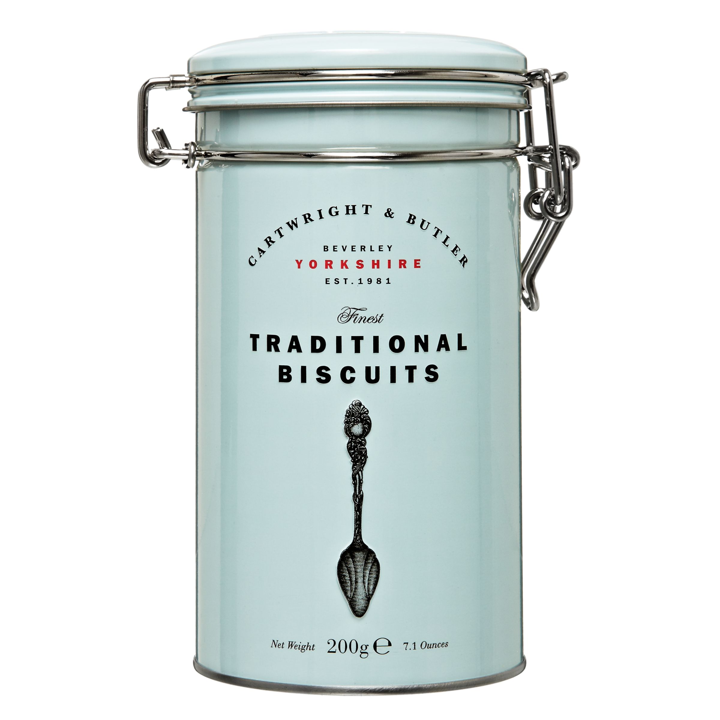 Cartwright Butler Strawberry And White Chocolate Biscuits Cannister 0g At John Lewis Partners