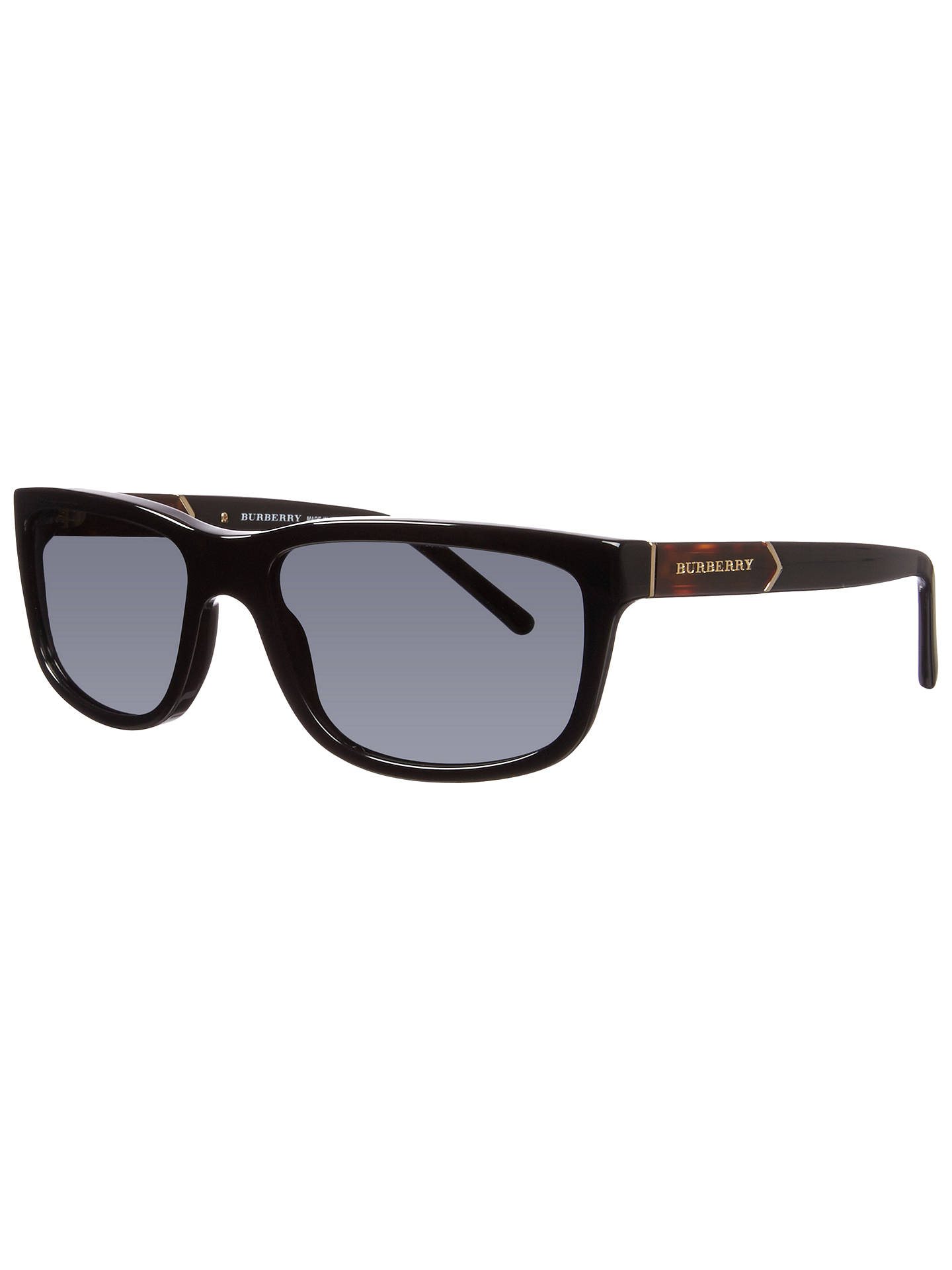 Burberry BE4155 Rectangular Sunglasses at John Lewis & Partners