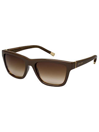 Giorgio Armani AR8026K 514613 Square Sunglasses, Brown