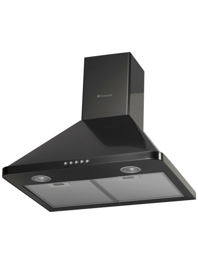 Hotpoint black deals cooker hood