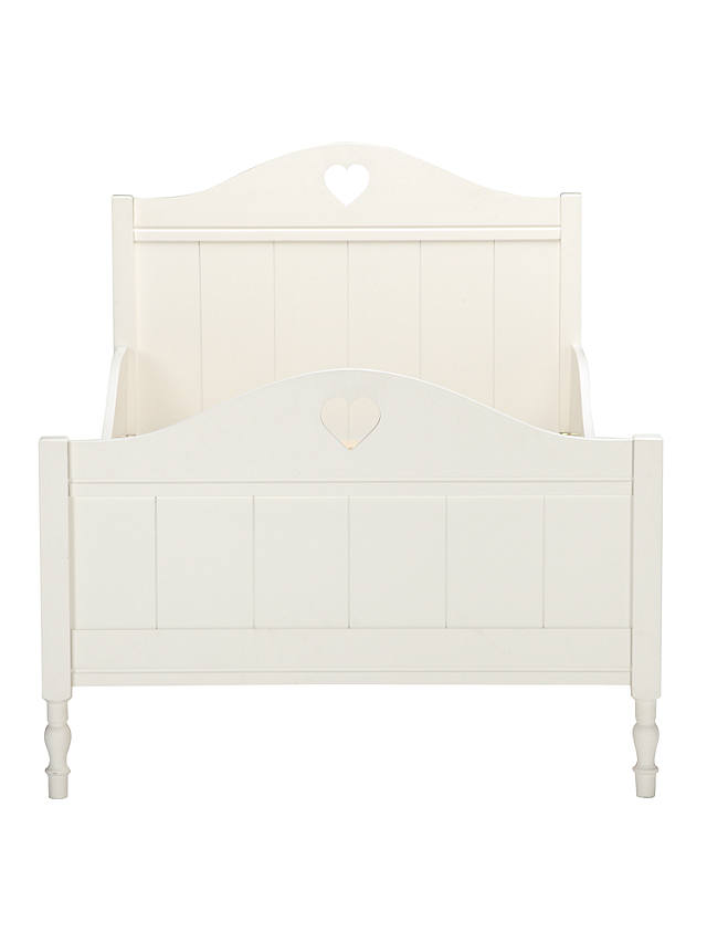little home at John Lewis Victoria Bed Frame, Single, White