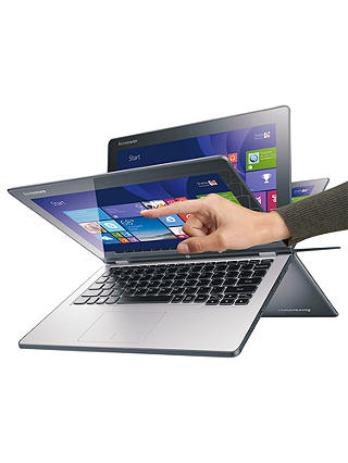 Lenovo Ideapad Yoga 2 11 Convertible Laptop, Quad-Core Intel Pentium, 4GB RAM, 500GB, 11.6" Touch Screen, Black