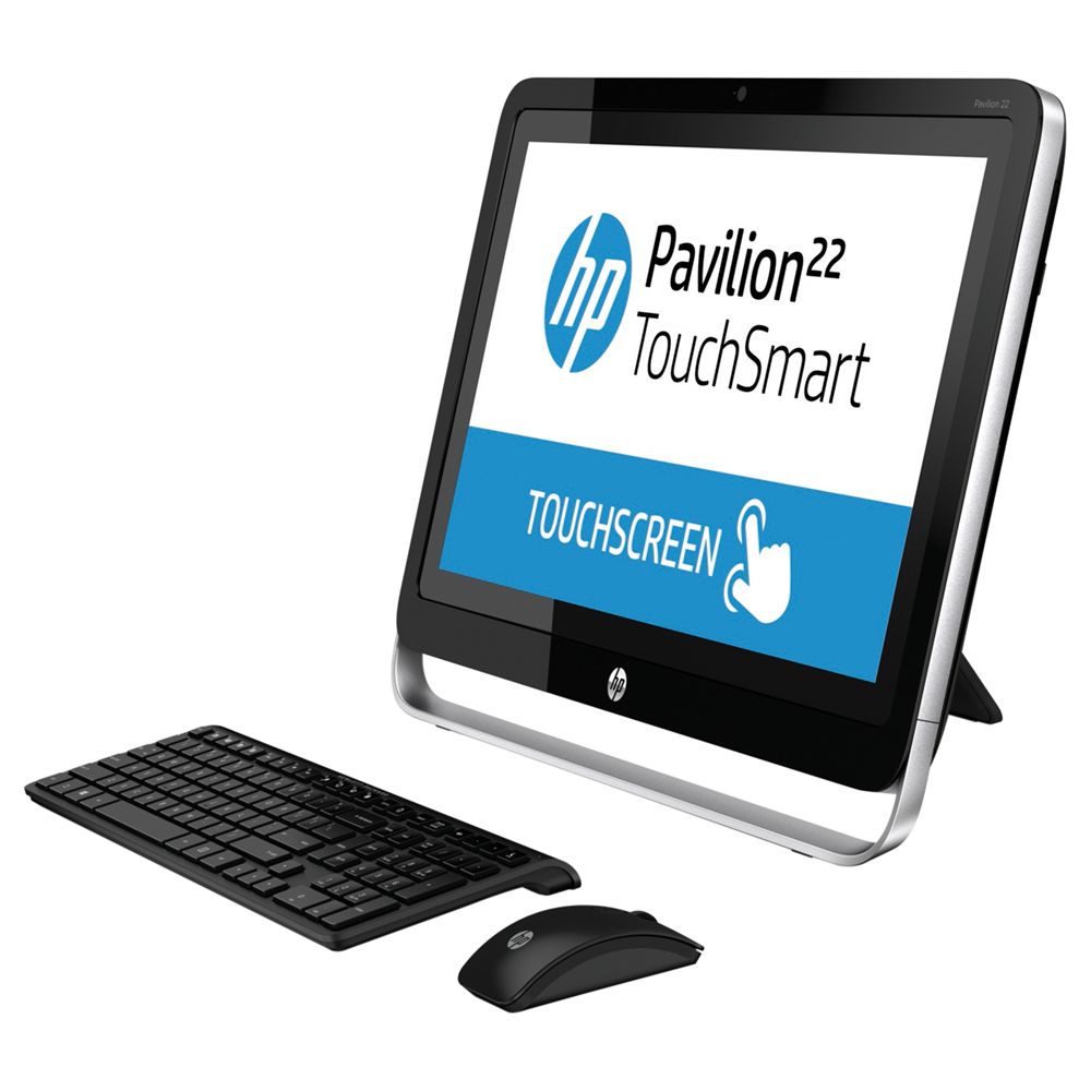 HP Pavilion TouchSmart 22-h010ea All-in-One Desktop PC, AMD A4 